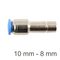 AIRCRAFT Red Insert Str. Pu 10mm - 8mm